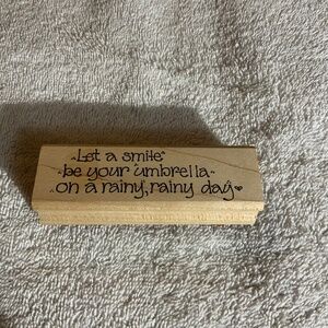 Imaginations Rubber Stamp NEW